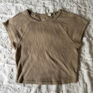 Pacsun S Tan Crop Top